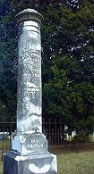 M.C. Cummings Monument, Fulton Cemetery